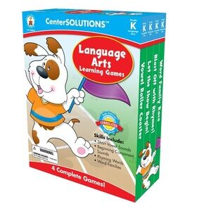 Language Arts Learning Games for kids
